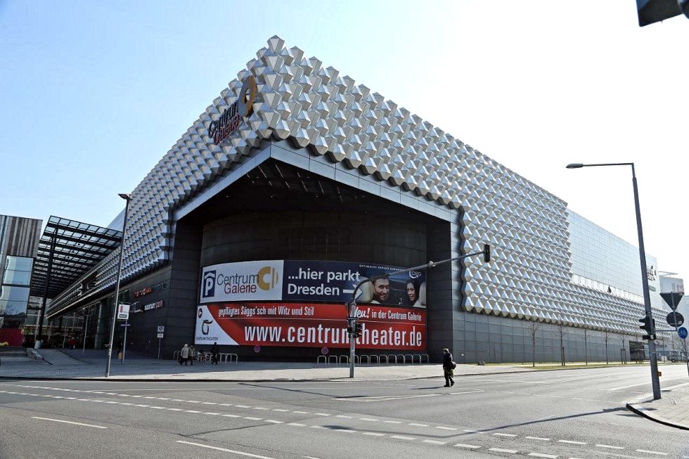 Beteiligung am Bau der Centrum-Galerie Dresden